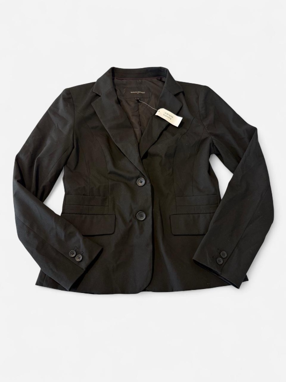 Banana Republic Black Blazer - Size 8 - NWT